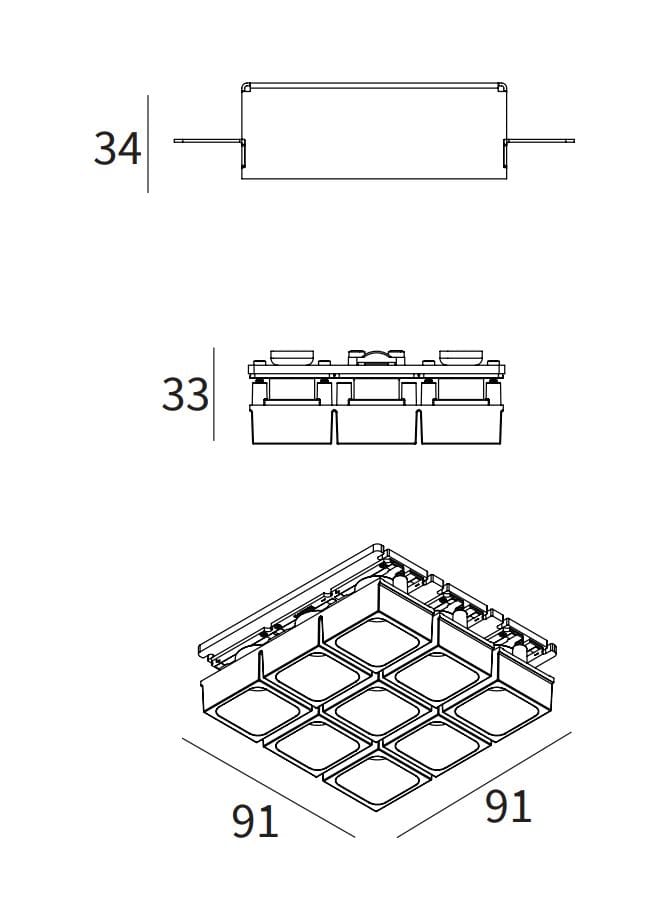 Утопленный металлический светодиодный наружный прожектор Lucifero's рычаг ARCH-00096085 - Вид №2