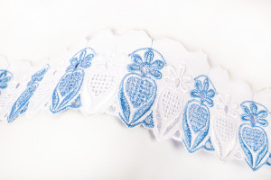 060 Шитье 60 мм в пакете Турция бело-голубой Gamma