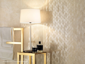 Белая паста керамическая мозаика