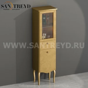 PS38DFO Напольный шкаф с правым открывание двери 177 см цвет Медовая патока Globo Paestum Италия