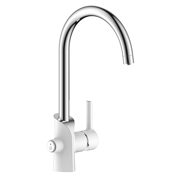 40-09L ELAT white  Смеситель для кухни  ARGO kran 4009lelatwhite