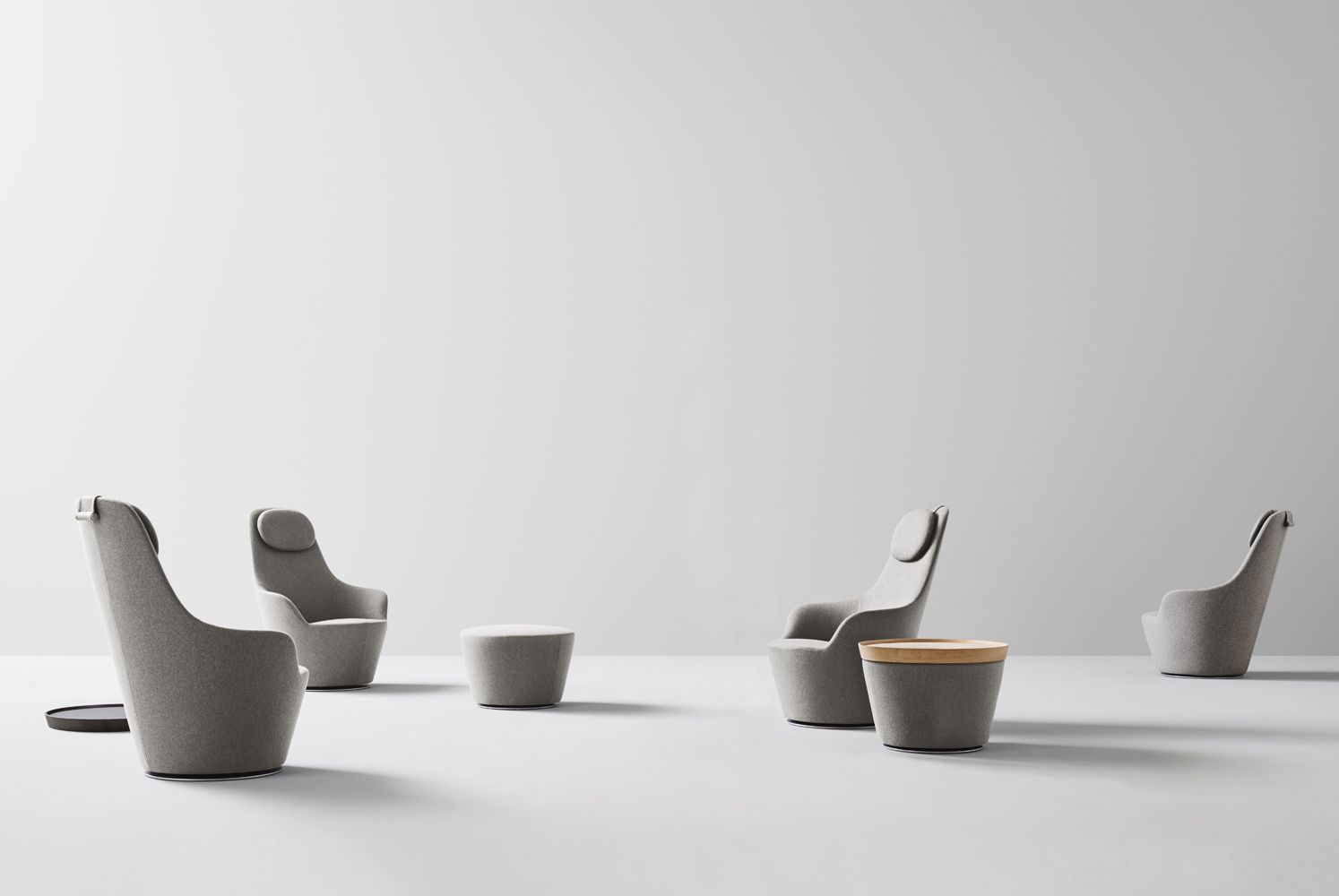 Пуф / журнальный столик B&B Italia Harbor ARCH-00108355 - Вид №5