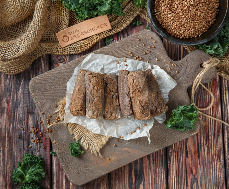 5923 Хлеб гречишный №1 с кориандром Вкусляндия 