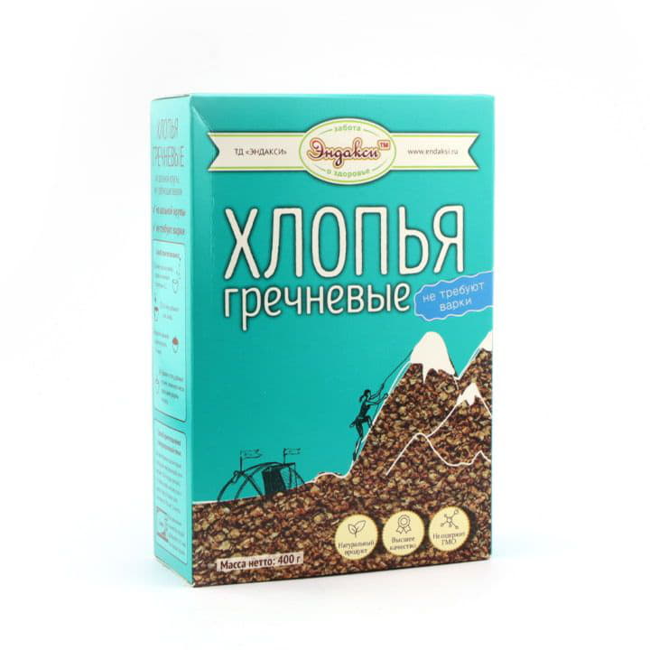 Хлопья гречневые Эндакси Santreyd 4547