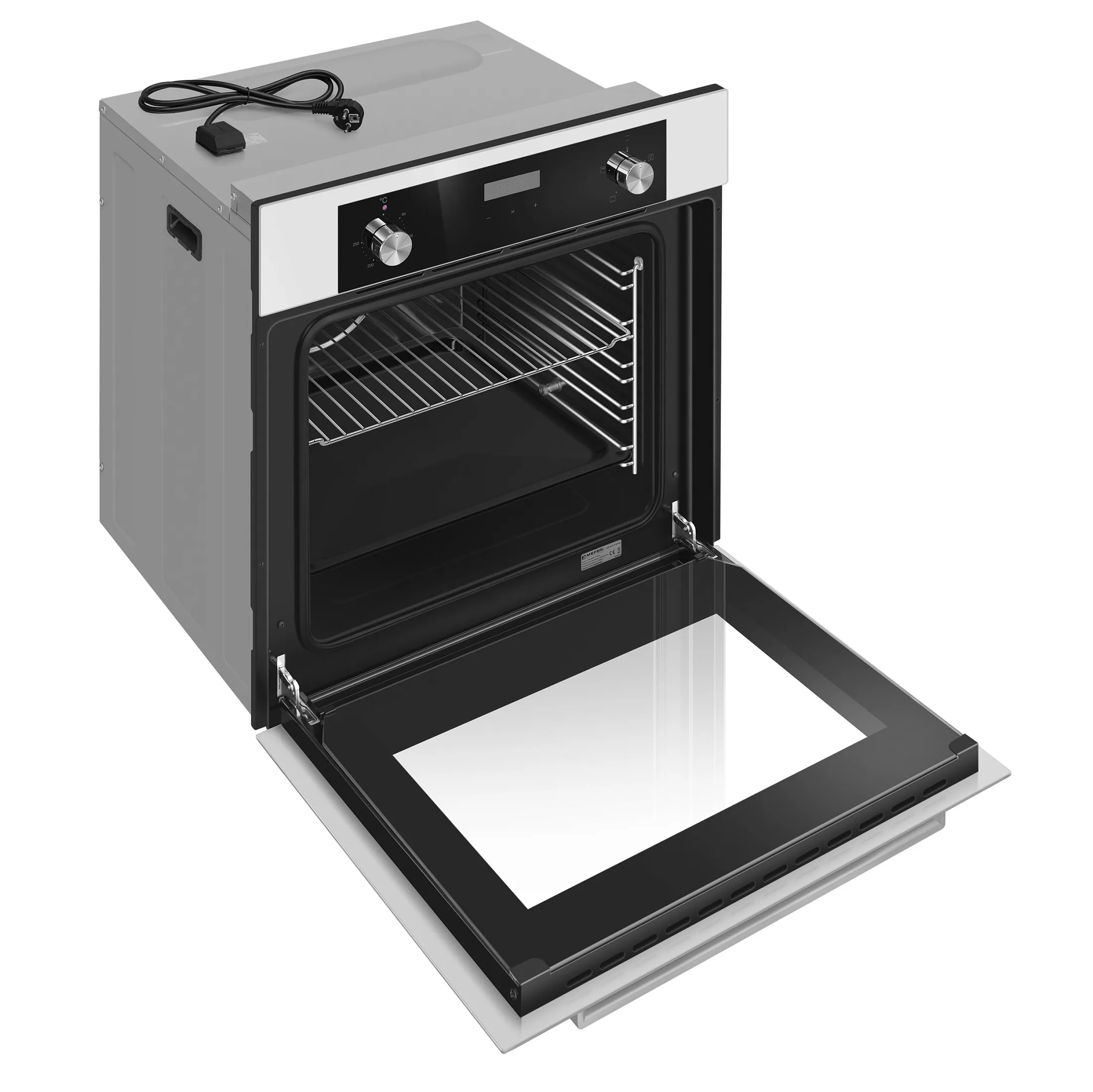 9168829 Электрический духовой шкаф Meferi MEO604WH POWER белый STDN-0040492 - Вид №5