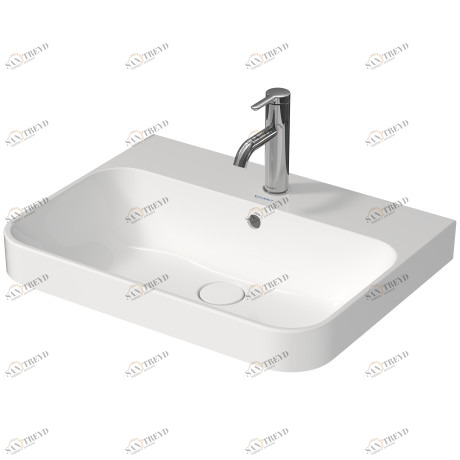 2360606100 Подвесная раковина настенная овальная Duravit Happy D.2 Plus