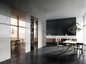 Linvisibile Скрытая раздвижная дверь Linvisibile marea