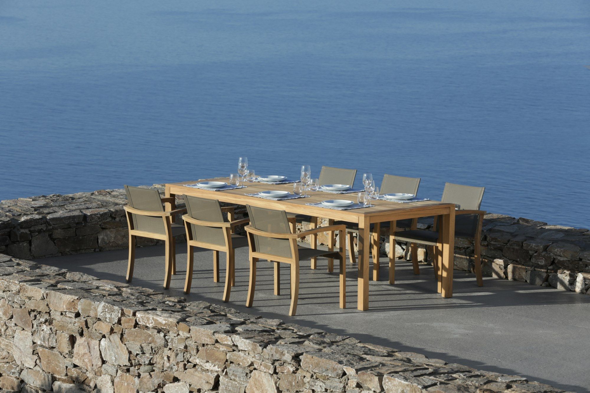 Садовый стул Batyline® с подлокотниками Royal Botania XQI ARCH-00043407 - Вид №1