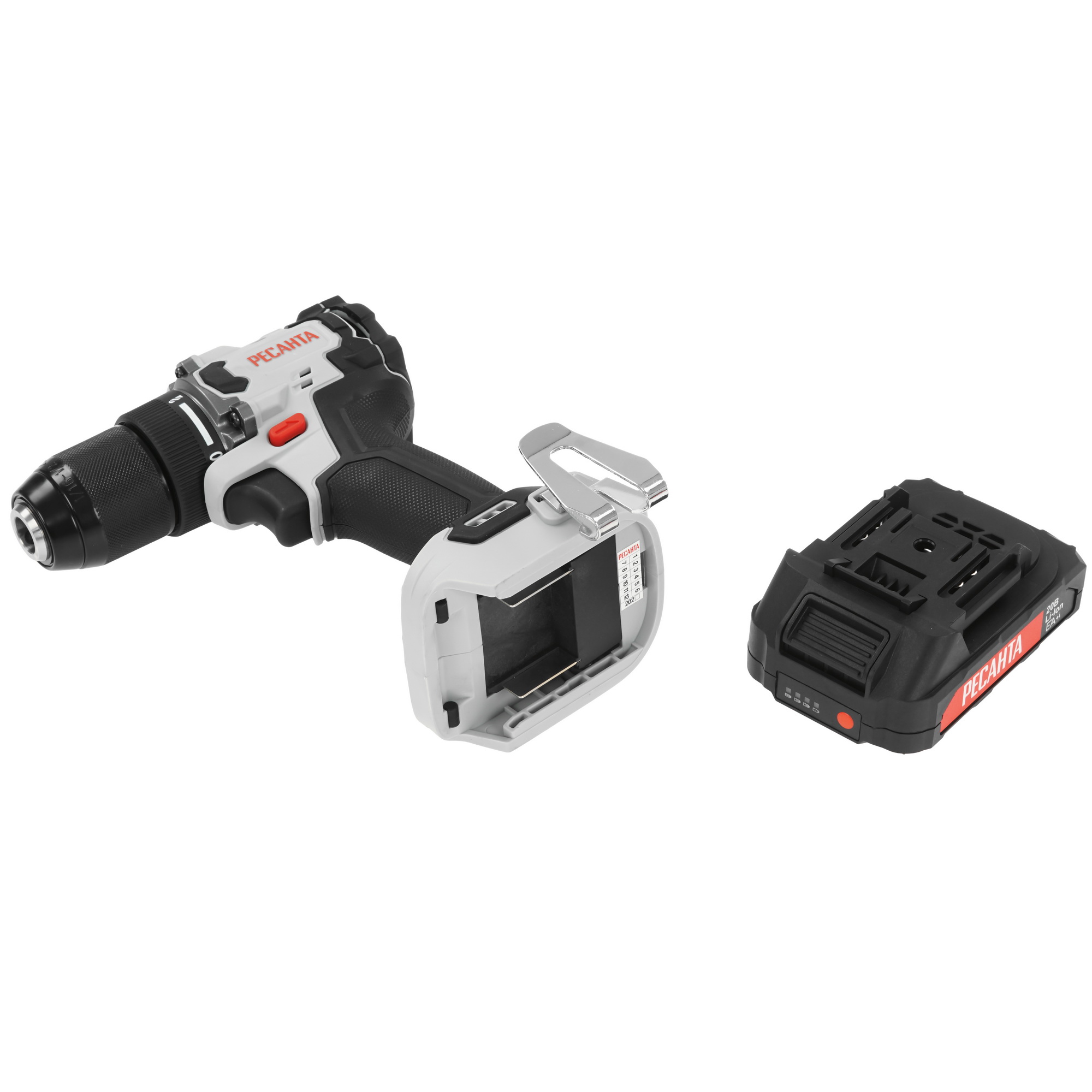 Дрель-шуруповерт Ресанта ДА-20-2ЛК-БП 9136151 STDN-0049627 - Вид №5