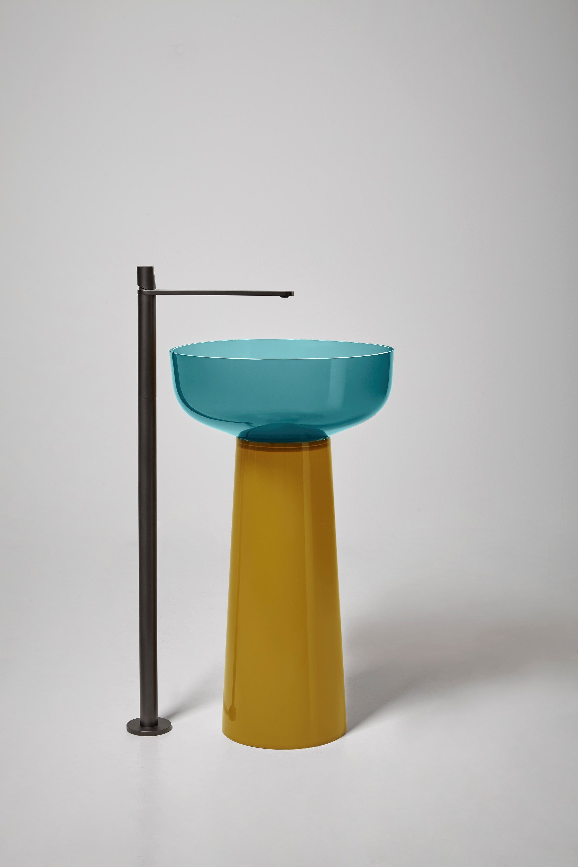 Круглая отдельно стоящая раковина из Cristalmood® Antoniolupi ALBUME10 + ALBUME20 ARCH-00067661 - Вид №23