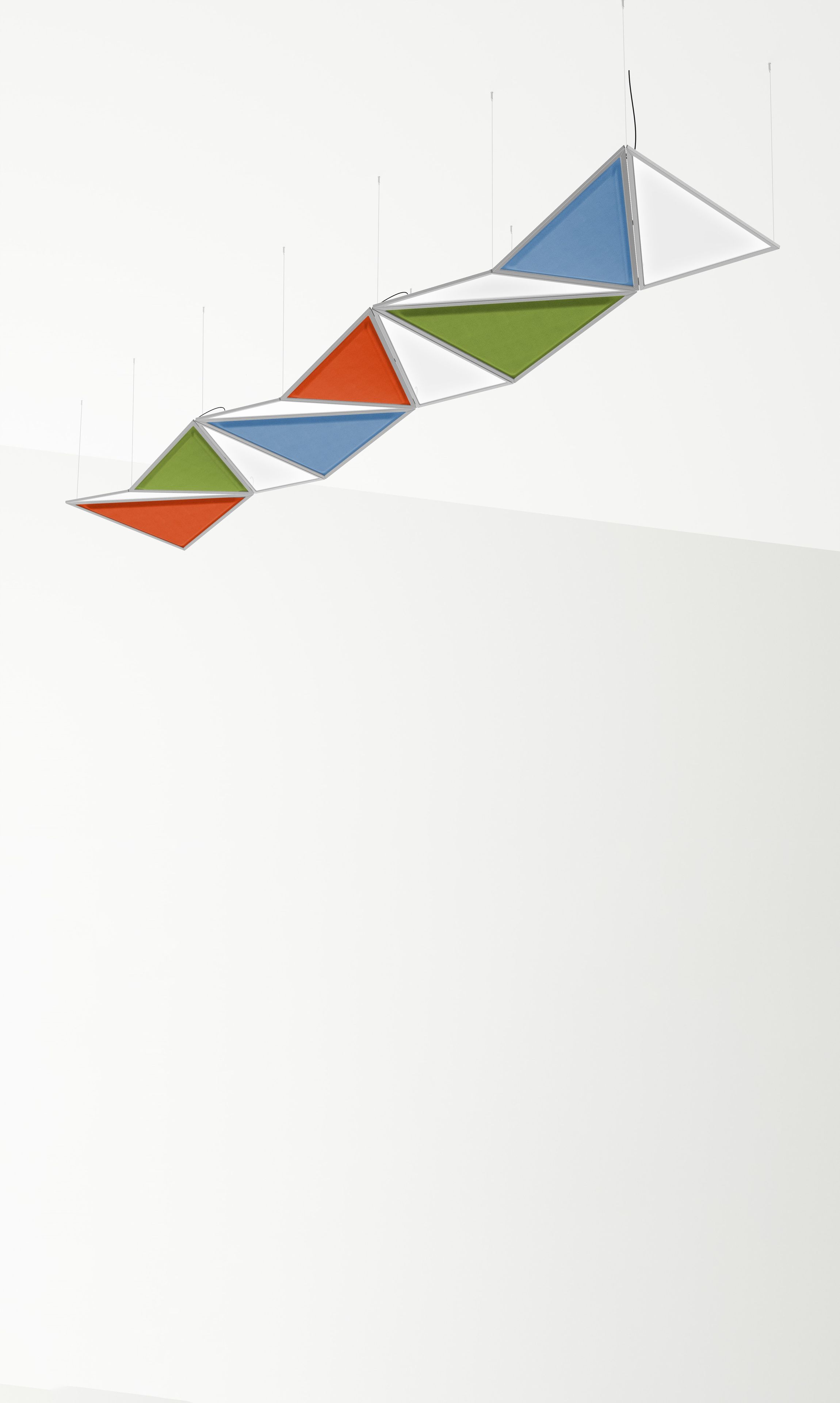 Рециркулированный Pet регулируемый акустический подвесной светильник Artemide Flexia ARCH-00152282 - Вид №25