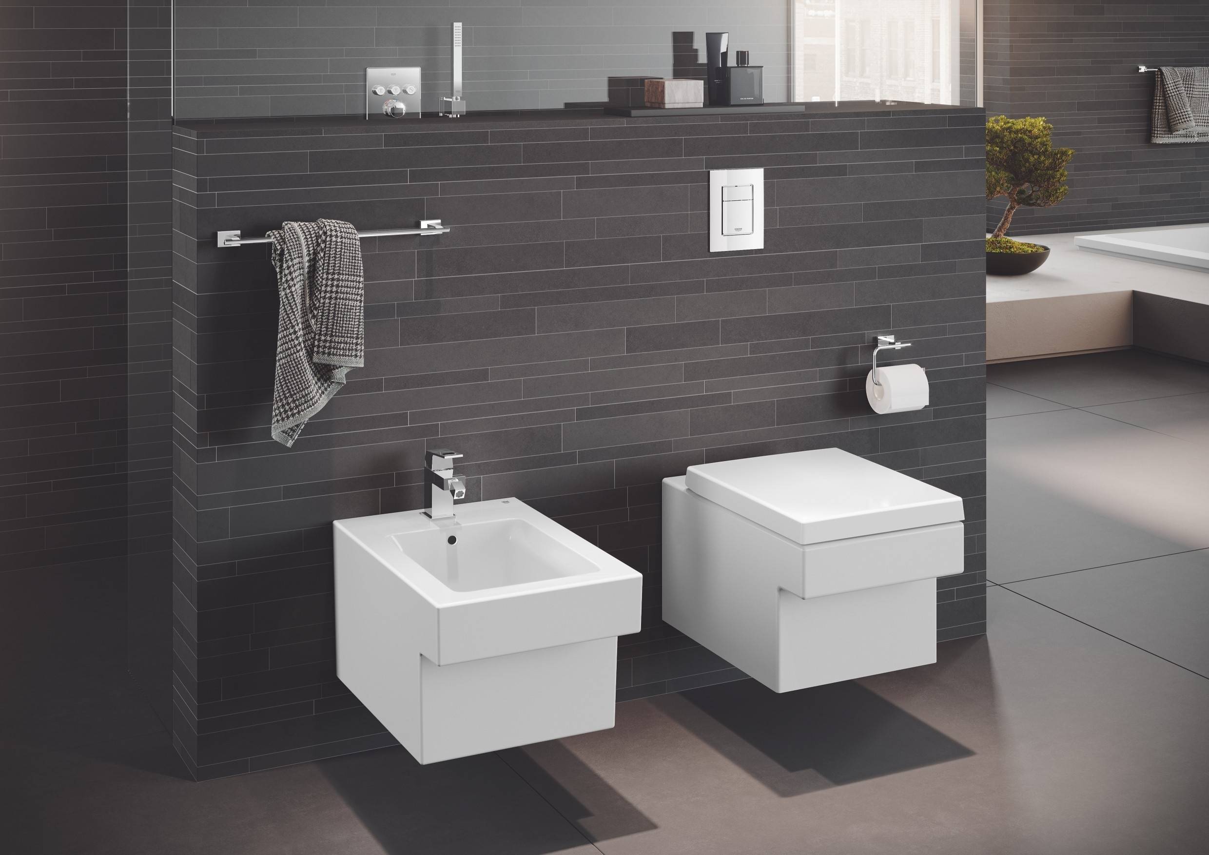 NW0038 Подвесной унитаз настенный Белый Grohe Cube Тайвань - Вид №6