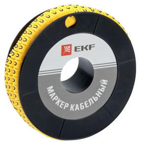 91261060 Маркер кабельный PROxima 6 мм2"0" 350 шт. ЕС-3 STLM-0525907 EKF