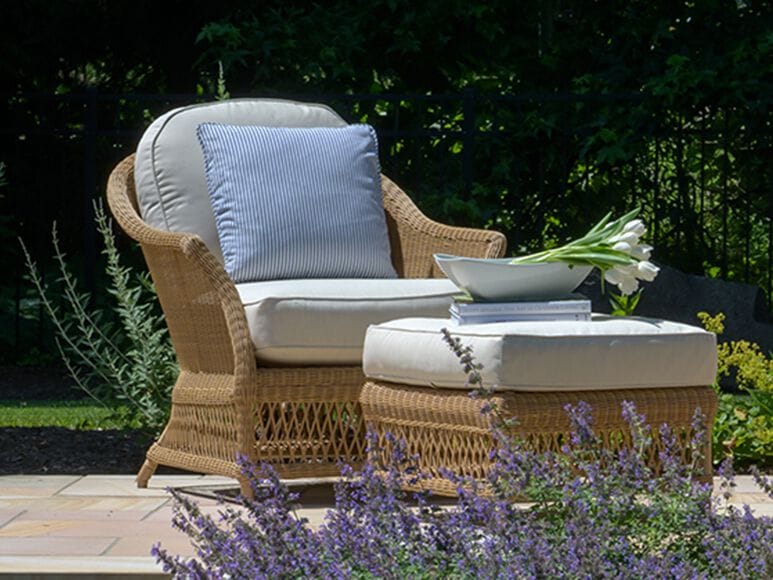 Садовое кресло из смолы с подлокотниками Walters Water ARCH-00121593 - Вид №6