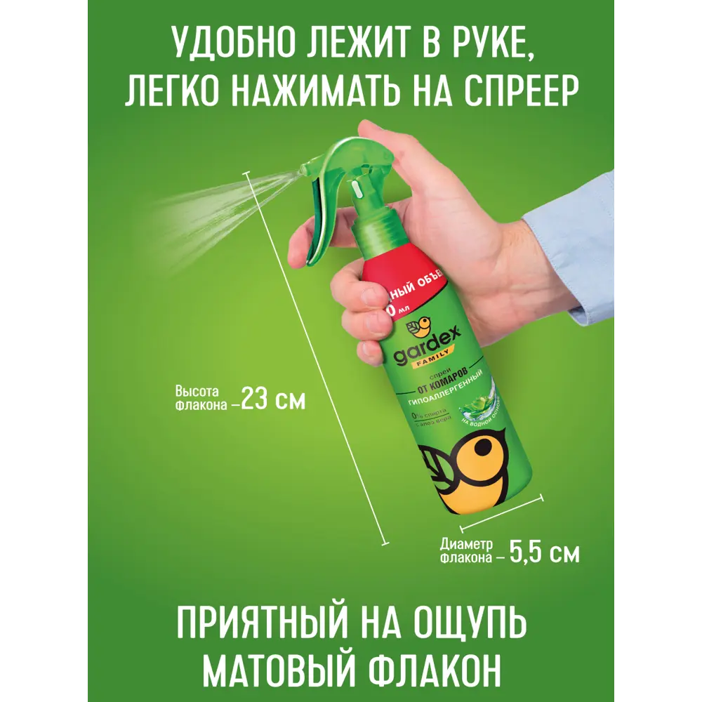 Santreyd Gardex Family — защитный спрей от комаров 250 мл 82640699 STLM-0032678 - Вид №6