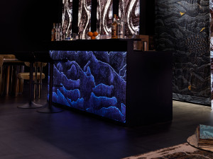 Барная стойка с подсветкой