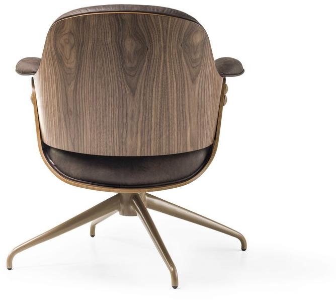 BD Barcelona Design Кресло поворотное с 4-мя спицами Showtime sun-id-1410701 - Вид №2