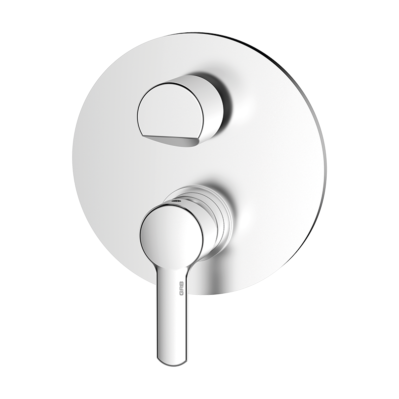 40047200 BASIC Встроенный смеситель с переключающей внешней частью Хром GRB MIXERS 