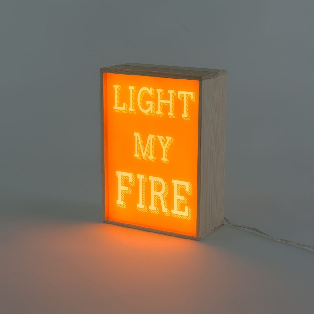 Настольная лампа 21х30 см розовая Lighthink Box 08340 SELETTI  00-3882471 Бежевый;розовый  - Вид №3