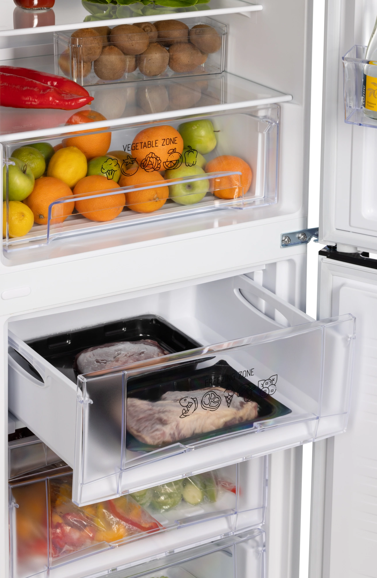 9291855 Холодильник с морозильником   NORD NRB 152 W белый STDN-0053968 - Вид №6