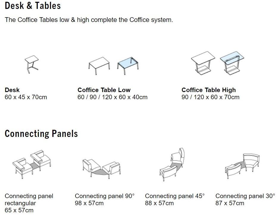 BENE Модульный диван в ткани по контракту sun-id-1448058 - Вид №5
