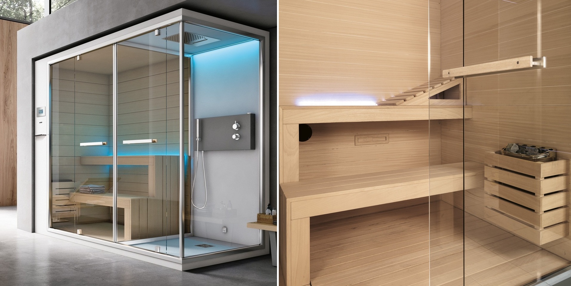 Многофункциональная баня 252 УГЛОВАЯ ETHOS C Gruppo Geromin SSAEC7C2DA - Вид №1