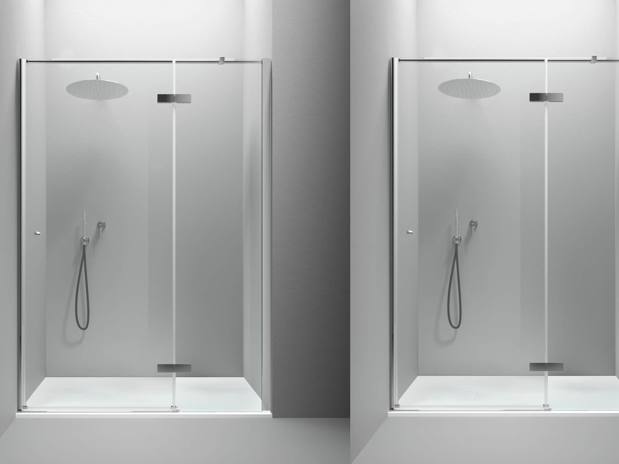 Нишевая душевая кабина с распашной дверью Domus Falerii Domuspa ARCH-00145125 - Вид №5