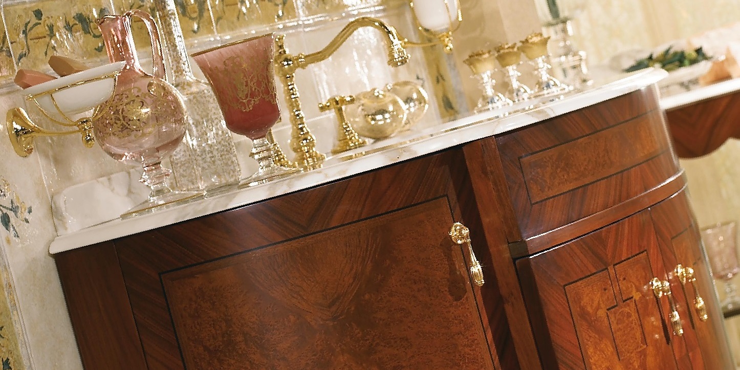 Комплект мебели для ванной 93/1 LINEATRE LOUVRE 931 - Вид №1