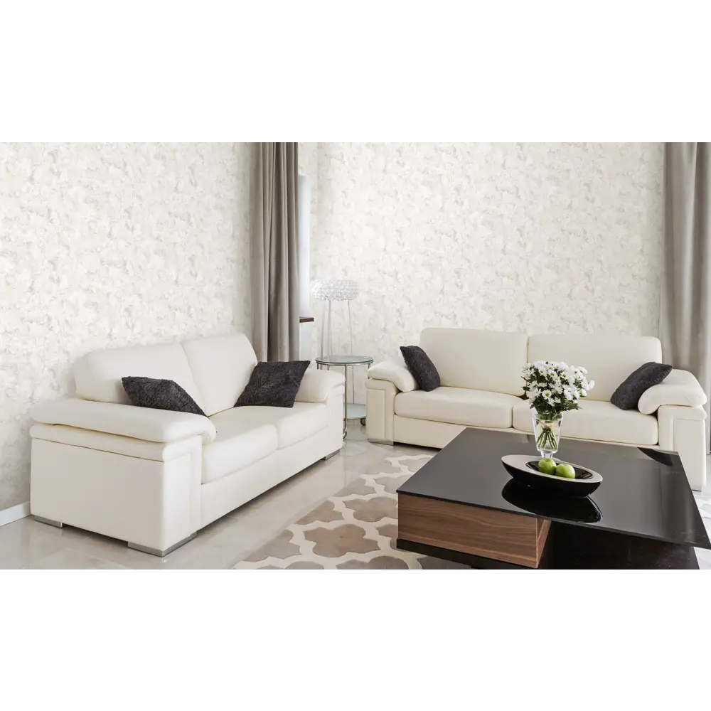 Обои флизелиновые Ateliero Ruskeala белые 1.06 м AT38396-01 STLM-2211834 - Вид №5