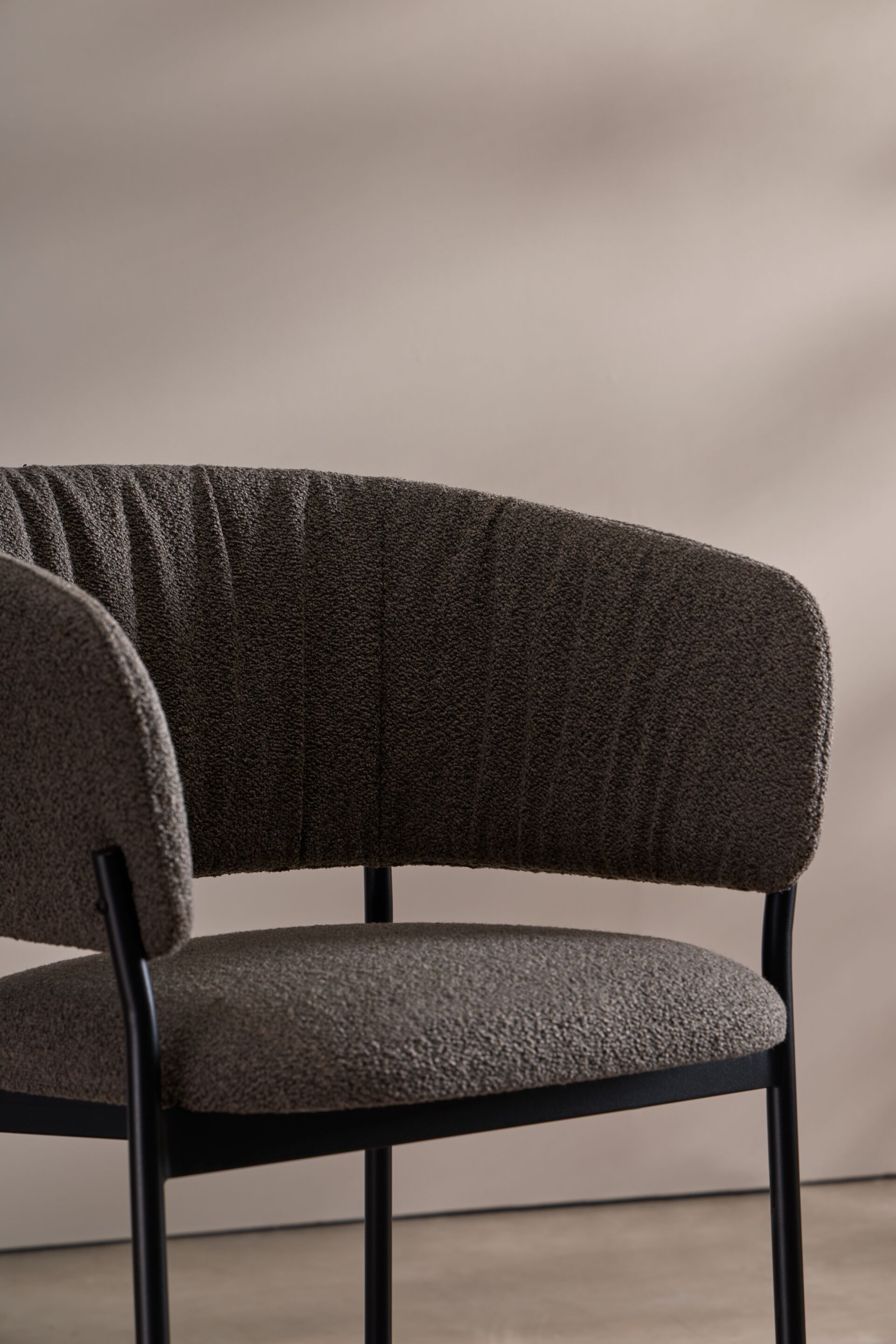 Высокий тканевый мягкий стул с подлокотниками Blasco&Vila RC Metal Soft ARCH-00068789 - Вид №6