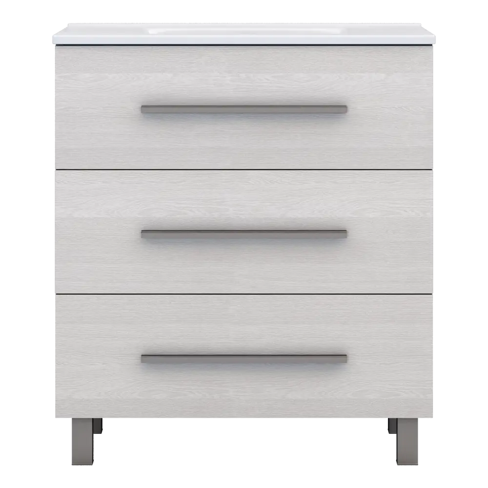 Тумба под раковину напольная Vigo Yuma 75 см цвет ясень анкор STLM-2035767