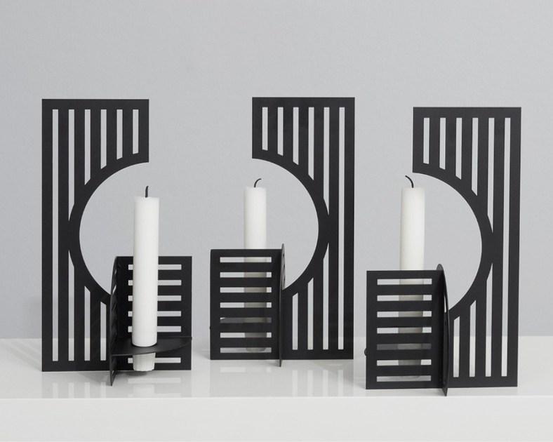 Kristina Dam Studio Подсвечник из стали  126-000-100  - Вид №3