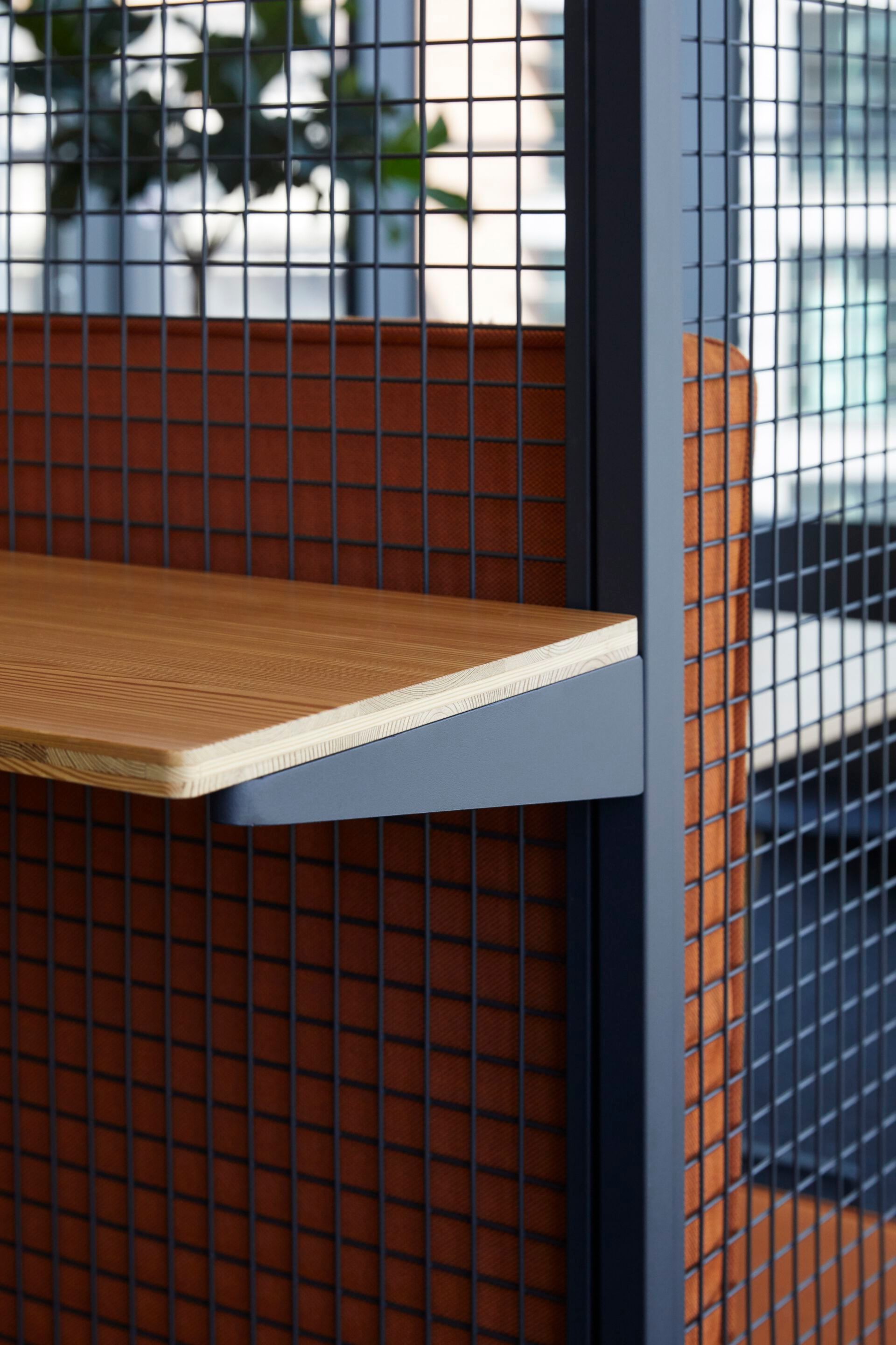 Двусторонний линейный диван с высокой спинкой Established&Sons сетка ARCH-00031066 - Вид №18