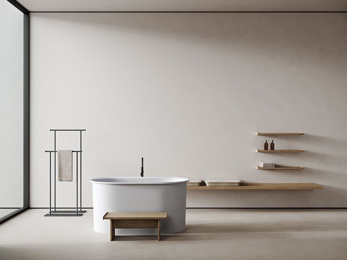 Деревянная полка для ванной Inbani Edge ARCH-00014079 - Вид №1