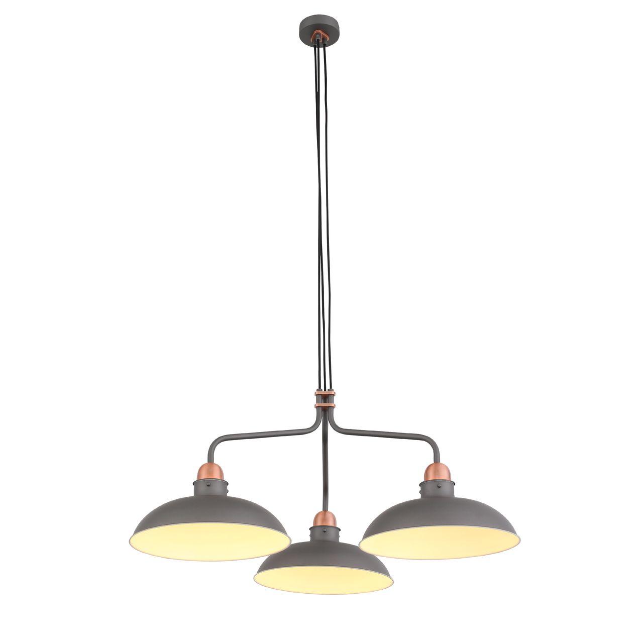 Подвесная люстра ST Luce Pietanza SL323.403.03 ST LUCE ДИЗАЙНЕРСКИЕ, PIETANZA 138202 Серый  - Вид №2