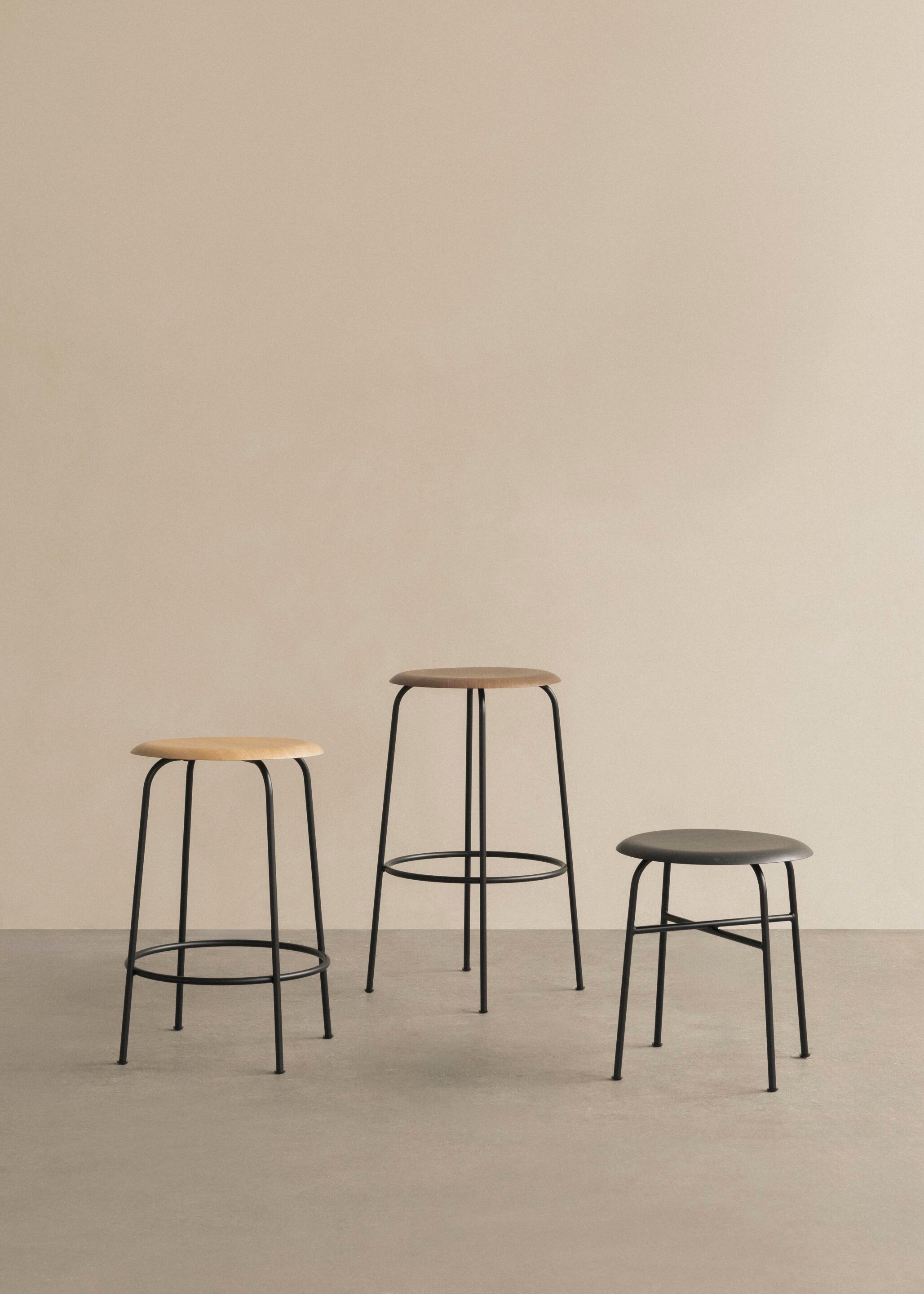 Высокий стул из стали и дерева Audo Copenhagen Afteroom ARCH-00036951 - Вид №4