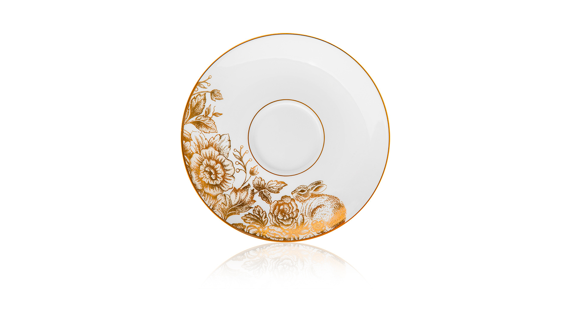 10665594 Lenox Набор из 2 чашек чайных с блюдцами Lenox "Золотистый лес,Маркеса" 180мл Фарфор костяной  - Вид №3