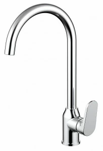 Смеситель для кухни с высоким поворотным изливом ELER F7191238CP-RUS bravat