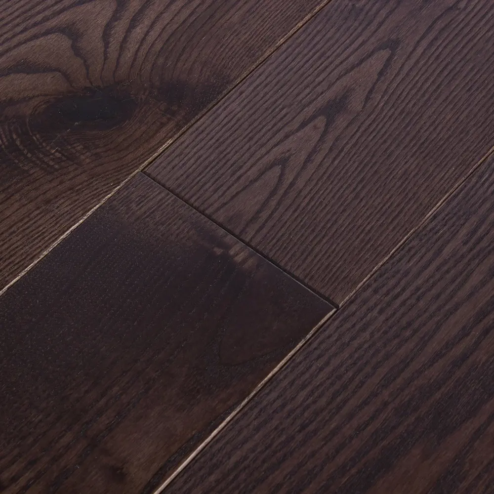 Паркетная доска однополосная «Ясень Махагон AW» лак 0.909 м² Amber Wood STLM-2060703