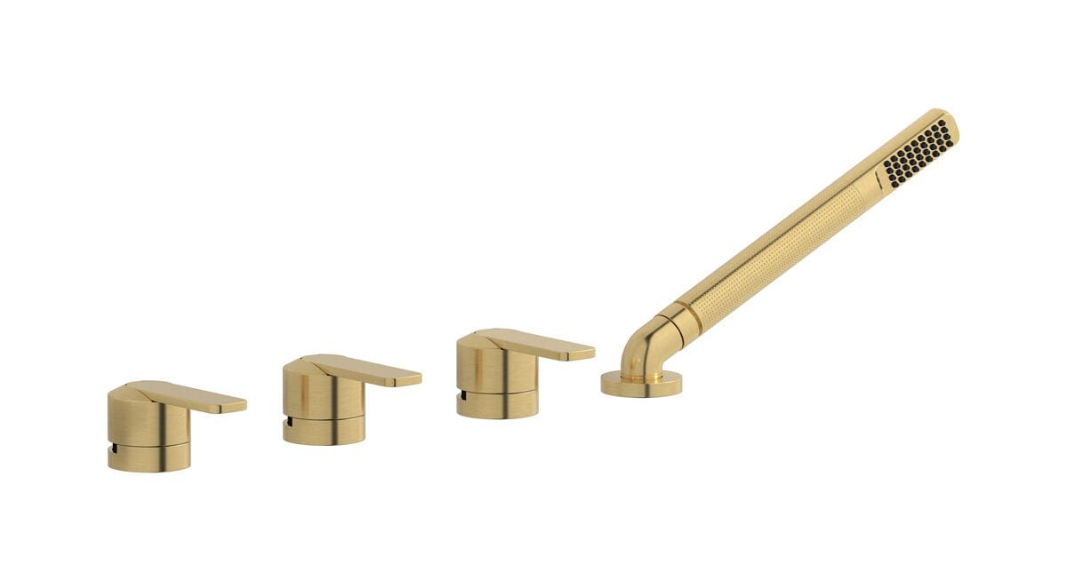 Смеситель для ванны с 4 отверстиями и ручным душем IB C-67 ARCH-00029720 - Вид №9