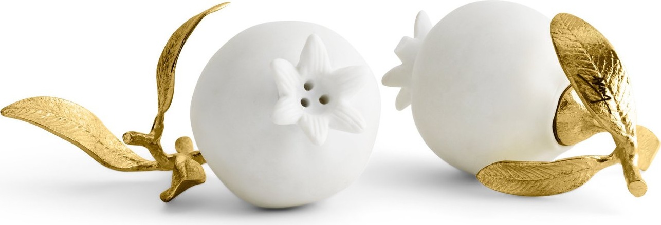 10663659 Michael Aram Набор солонка и перечница Michael Aram Гранат 10см, фарфор Фарфор 