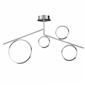 Подвесная светодиодная люстра Mantra Olimpia Cromo 6590 хром MANTRA ДИЗАЙНЕРСКИЕ, OLIMPIA CROMO 279966 Хром