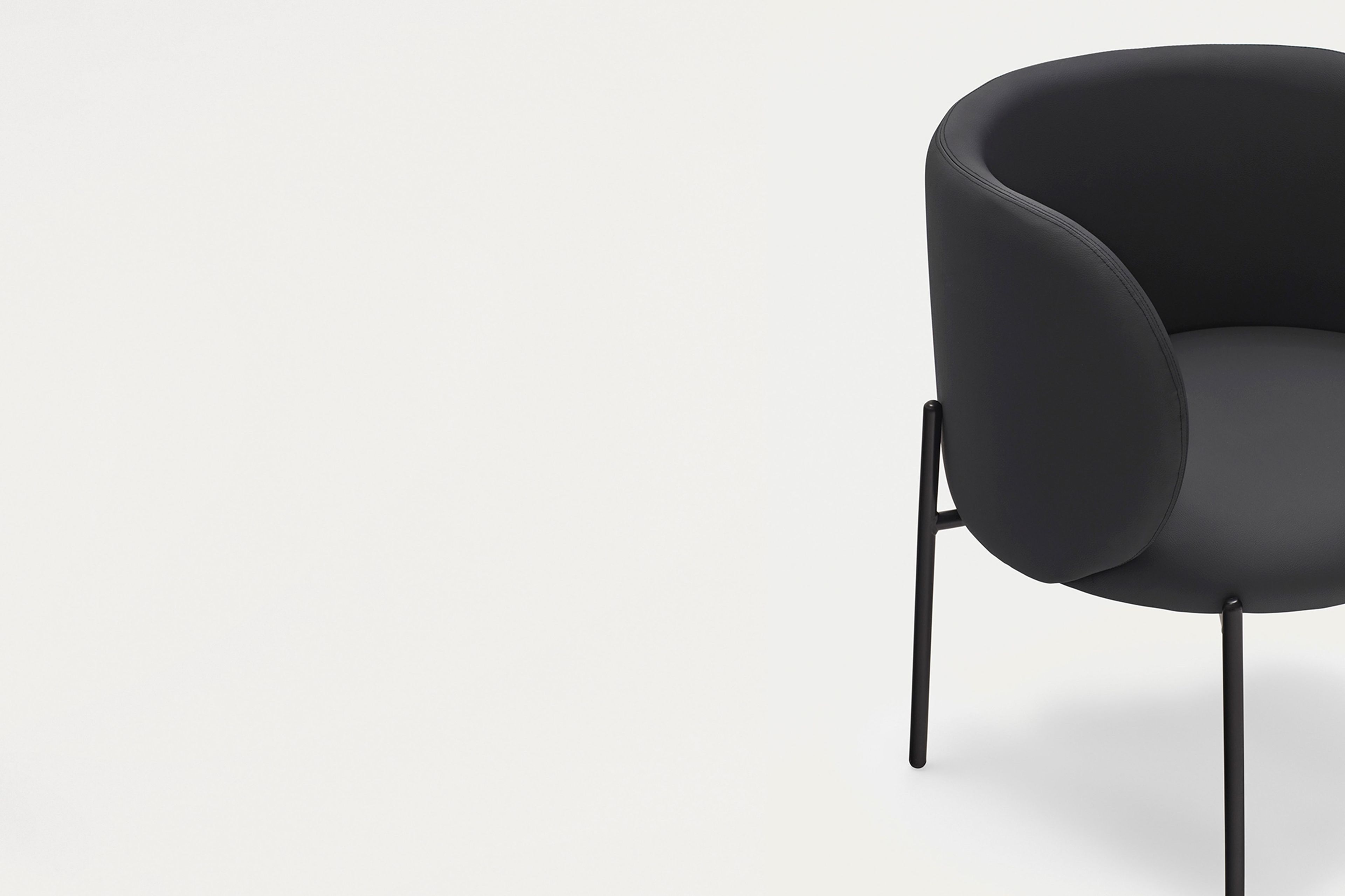 Кресло из искусственной кожи с подлокотниками TEULAT Mogi ARCH-00092240 - Вид №5