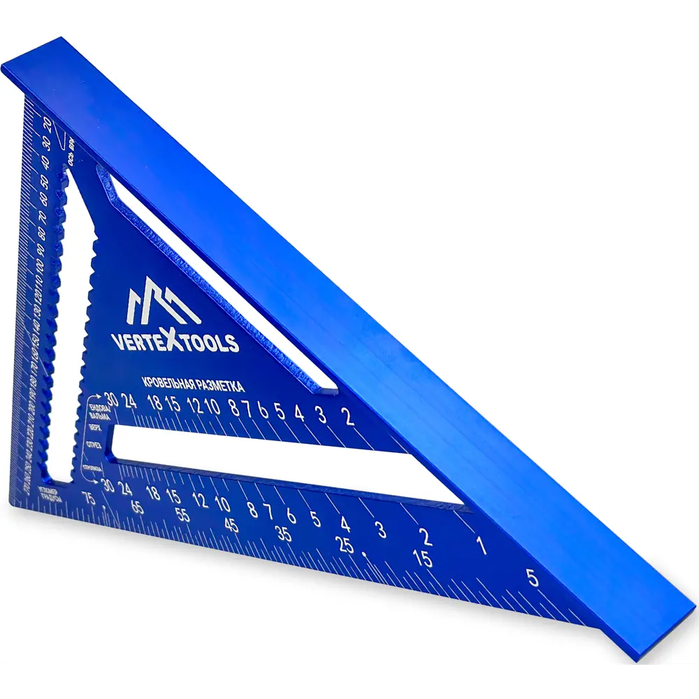 Угольник универсальный 5в1 VERTEXTOOLS 3046-12 для кровельных работ 89394237 STLM-1461055 - Вид №1