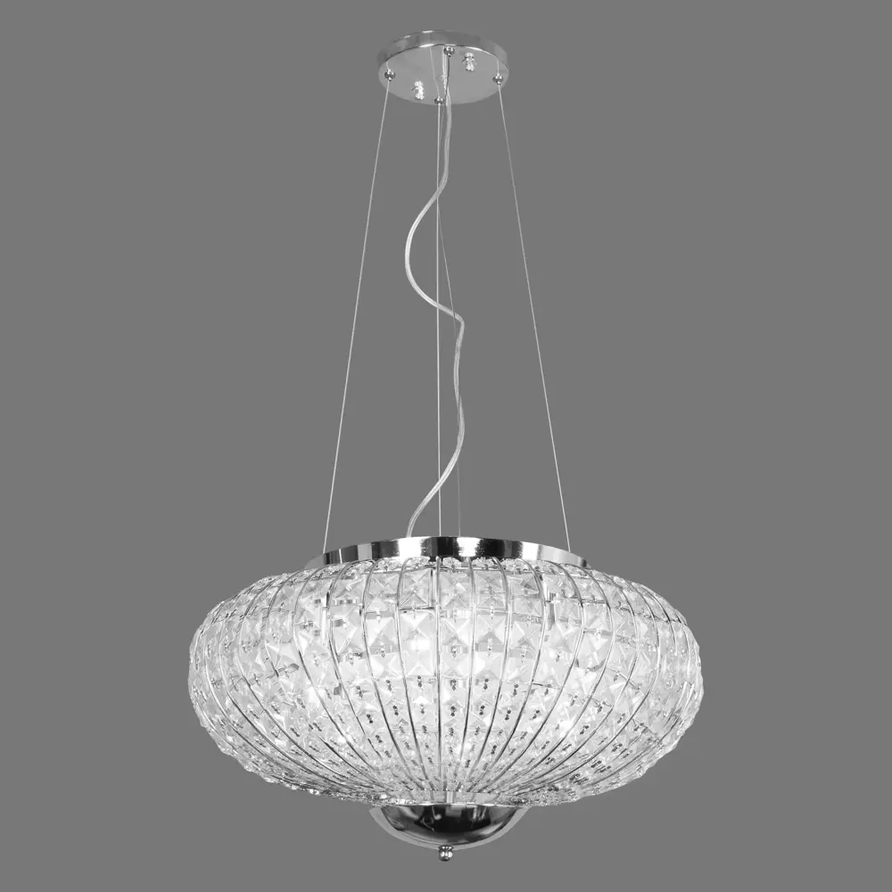 Подвесной светильник Ursula 6хЕ14х40 Вт цвет хром Toplight STLM-2091933 - Вид №3