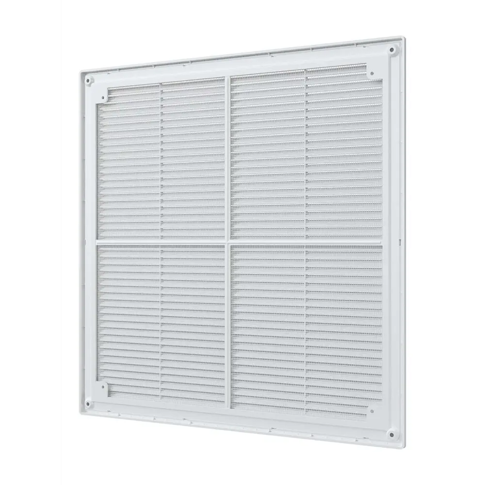 Вентиляционная решетка разъемная Fonet 300x300 мм пластик цвет белый STLM-2126438 - Вид №2