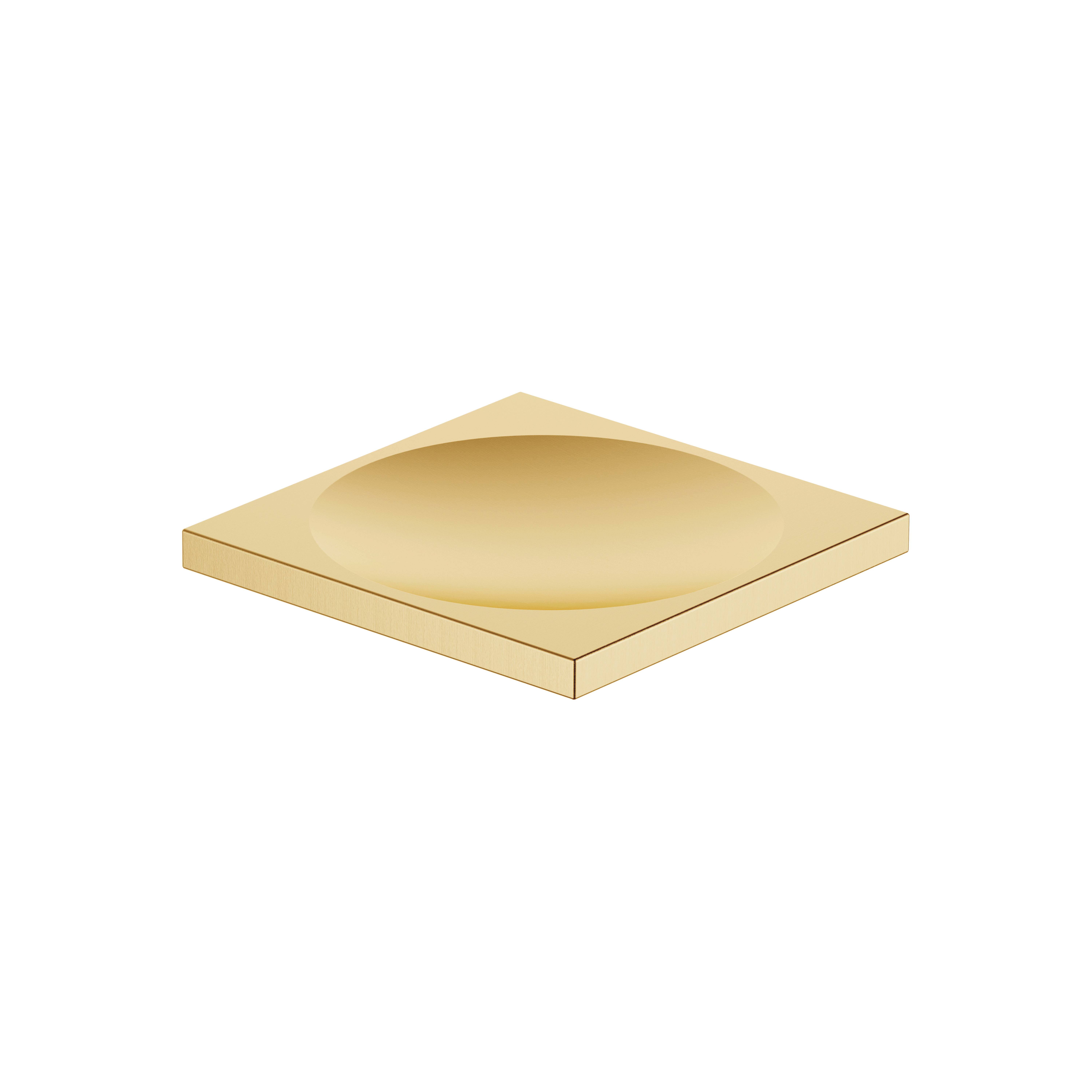 Отдельностоящая модель мыльницы - Brushed Durabrass (золото 23 карата) DornBracht 84410780-28