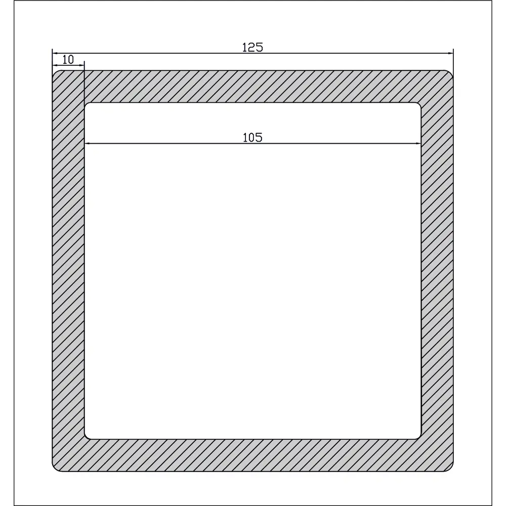 Столб T-DECKS для модульных ограждений 125×125×3000 мм венге 88779118 STLM-1012898 - Вид №7