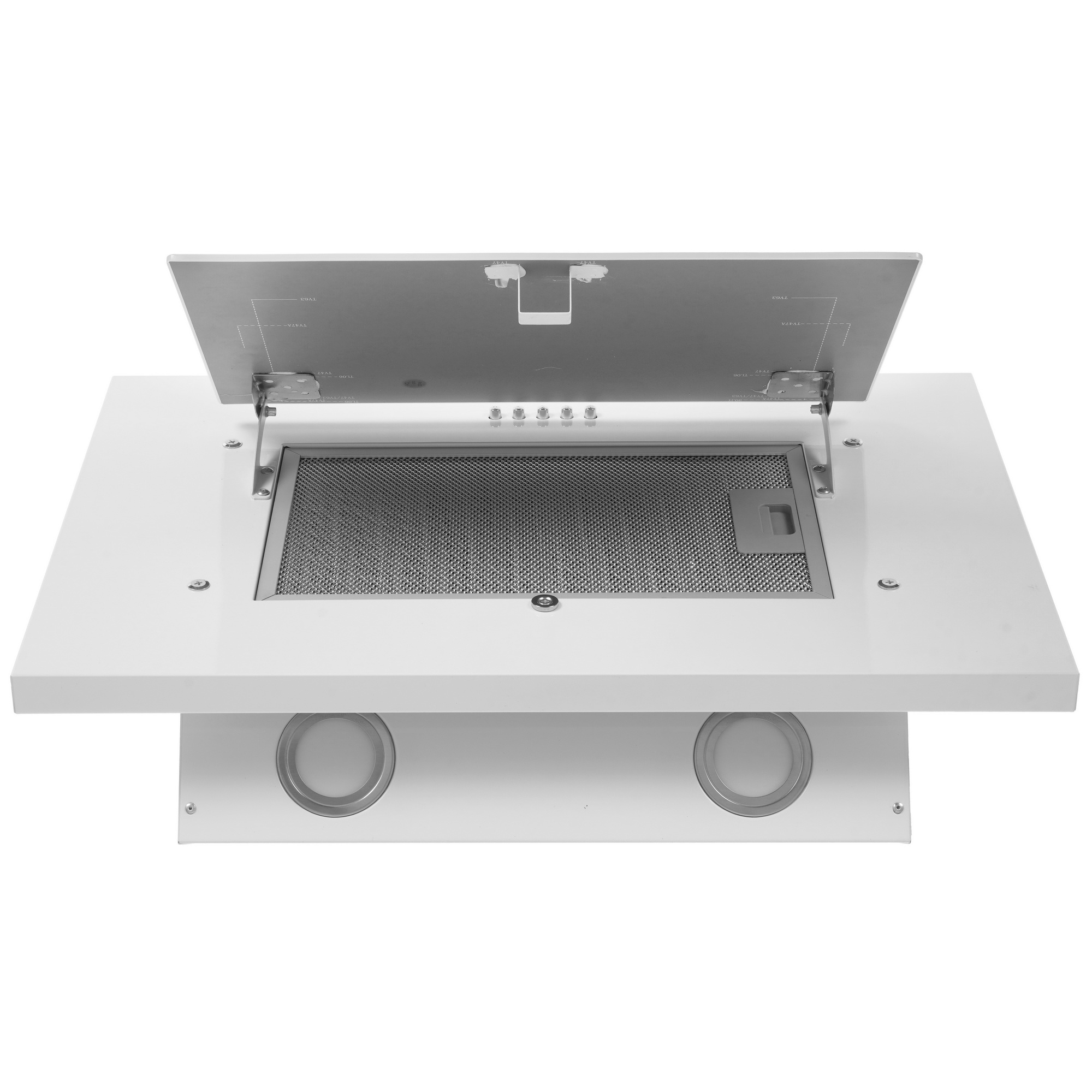 9118242 Вытяжка наклонная HOLBERG Delta 600W белый/белый STDN-0081181 - Вид №7