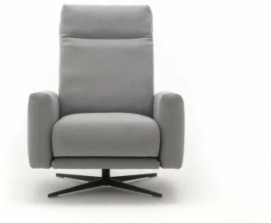 Rolf Benz Кресло из ткани с подставкой для ног